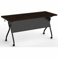 Special-T Table, FlipNest, Transform2, 60inx24inx30in, Ebony Recon/Black SCTTRNF22460BER